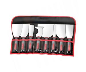 L'OUTIL PARFAIT 2433000 Trousse Plaquiste Jeu de Couteaux à Enduire 8 pcs