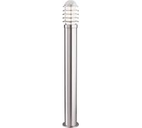 Louvre Borne d'éclairage 90cm en acier inoxydable IP44 E27 Lampadaire
