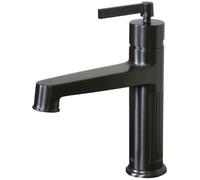 Louxor mitigeur lavabo bas gris gun métal Essebagno