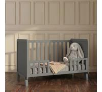 Love For Sleep Lit Bébé Évolutif en Bois 120x60 cm Blanc Francis avec Matelas en Mousse - Lit Enfant Fille ou Garçon
