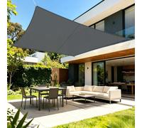 LOVE STORY - Tende de protection solaire, 3x4 mètres, imperméable, rectangulaire, en tissu, pour protection solaire et coupe-vent, en PES, avec une protection UV de 95%, idéale pour balcon, jardin, te