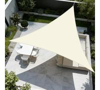 LOVE STORY Voile d'ombrage Triangulaire 2.5x2.5x2.5m,95% UV Protection pour Patio