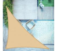 LOVE STORY Voile d'ombrage Triangulaire 3x3x4.25m,95% UV Protection pour Patio