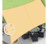 LOVE STORY Voile d'ombrage Triangulaire imperméable de 3 x 4 m, résistant aux UV pour extérieur, terrasse, Jardin, Cour (Nous fabriquons des Tailles personnalisées)