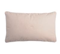 Lovely CASA - Coussin - Taille 30x50 cm - 100% Coton - Couleur Lin Ecru - Modèle Duo - Épaisseur Idéale - Confortable et Élégant - Agréable au Toucher