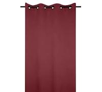 Lovely CASA - Rideau - Modèle Notte - Grenache - 140x280 cm - 100% Polyester