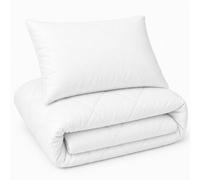 Lovely Hippo Couette 120x170 cm + Oreiller - Lit 80x160 cm - Toutes Saisons | Sans Produits Chimiques - Doux, Moelleux et Confortable - Pack Couette 120x170 cm + Oreiller 40x60 cm