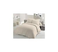 Lovely Home – Parure de couette 220x240 cm – 100% coton – Beige crème