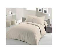 Lovely Home – Parure de couette 220x240 cm – 100% coton – Beige crème