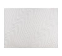 Lovely - tapis rectangulaire motif courbe - blanc