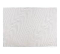 Lovely - tapis rectangulaire motif courbe - blanc