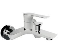 Lover mitigeur bain-douche mécanique blanc chromé Essebagno