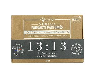 Lov'FROG Coffret Fondant Parfumé Parfum d'Ambiance 13:13 Ambré Boisé Bio 6 unités