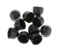 LOVIVER 10x Cache-poussière à Écrou Hexagonal Capuchons Bricolage M6/M8/M10, M8x14mm
