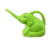 LOVIVER 2L Arrosage en Forme d'Éléphant, Plante Arroser avec Bec Long Anti-Éclaboussure, Arrosoir de Jardin en Plastique Léger avec Poignée Ergonomique, Idéal pour Jardin/Balcon/Intérieur, Vert