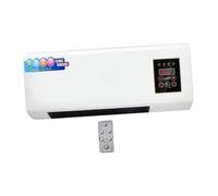 LOVIVER Climatiseur Mobile Réversible 2 en 1, Mini Climatiseur Silencieux Murale 1200W, Rafraîchisseur d’Air, Minuterie 8H, pour Maison, Bureaux, Blanc