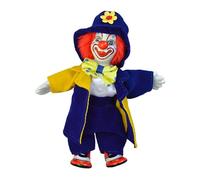 LOVIVER Clown Doll Figurine Tabletop Ornement Creative Figure Sculpture Statue décorative pour la chambre de chambre Décoration de la maison