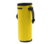 LOVIVER Housse pour Bouteille d'eau en Néoprène avec Fermeture à Cordon Transporteur de Bouteille Accessoire de Poche Isolant Pratique Adaptée Au Sport,