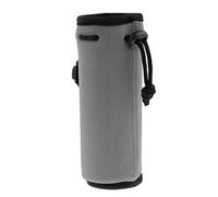 LOVIVER Housse pour Bouteille d'eau en Néoprène avec Fermeture à Cordon Transporteur de Bouteille Accessoire de Poche Isolant Pratique Adaptée Au Sport,
