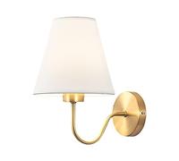 LOVIVER Lampe de Chevet européenne Applique Murale Lanterne d'éclairage décoratif pour Salon Couloir Lecture Porche Chambre, Blanche