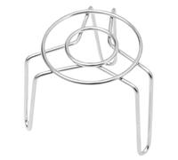 LOVIVER Mini Support Vapeur en Acier Inoxydable, Facile à Nettoyer et Robuste, pour œufs de caille, autocuiseur et cuiseur à Riz, Long