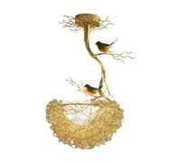 LOVIVER Oiseaux Lustre Suspension décoration de la Maison éclairage Nordique plafonnier pour Club Cuisine dortoir hôtel Restaurant, Lumière Chaude B