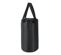 LOVIVER Porte-Boisson Isotherme Housse Étui Porte-Bouteille Intérieur Matelassé Anticondensation avec Fermeture Zippée et, Array, Noir, Diamètre 9.5cm Hauteur 24cm