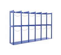 LOVIVER Rack pour 6 Bouteilles Bouteilles | Support pour, Industriel, Atelier, 6 Bouteilles 8l-10l, 8L