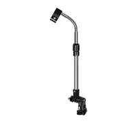LOVIVER Support de Parapluie de vélo, Support de Guidon, de Serrage pour Pare-Soleil, Fixation Robuste en Acier Inoxydable pour Poussette