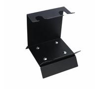 LOVIVER Support pour Pulvérisation Socle Stable en Acier Robuste Revêtement Noir Antidérapant pour Atelier Professionnel Rangement sur Établi, Noir, Standard