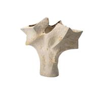 LOVIVER Vase En Céramique Émaillé Asymétrique, Vase Floral, Élégant, Décoration, pr Entrée, Table, Style H