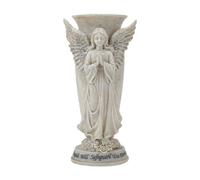 LOVIVER Vase funéraire en Forme d'ange avec Pointes, idéal pour la Tombe, idéal pour la décoration de cimetière, pour la Perte d'un être