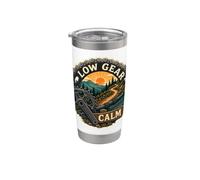 LOW GEAR CALM Vélo de montagne Gobelet isotherme en acier inoxydable double paroi