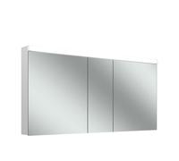 LOW plus 15 LED armoire de toilette, 3 portes 60/30/60cm, 1495x147x747mm, éclairage en haut, 172.350.02.02, Exécution: norme UE/corps blanc/4000K