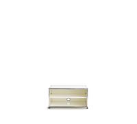 Lowboard USM blanc pur largeur 1 casier ouvert 78x39x53 cm