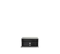 Lowboard USM noir graphite largeur 1 casier ouvert 78x39x53 cm