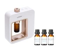 LOXIM Pride - Diffuseur d'aromathérapie avec mélange d'huiles essentielles Daytime Calm Collection - Diffuseur sans Eau avec huiles essentielles, sans Chaleur, Silencieux, Fonctionne avec Piles pour