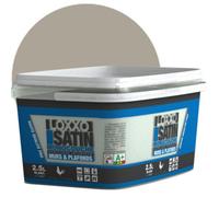 Loxxo Peinture Acrylique Murs & Plafonds - Monocouche - Satin (Conditionnement: 2,5L - Couleur: SMOKY)