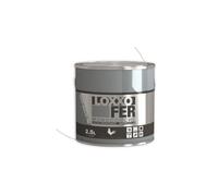 Peinture Fer antirouille glycéro 2.5L - LOXXO - Noir - Brillant - Intérieur