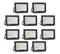 loyal Projecteur LED d'extérieur : 500W projecteur super lumineux 6000K blanc froid 50000LM - IP65 étanche réglable avec étrier pour jardin, garage