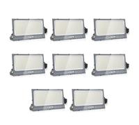 loyal Projecteur LED extérieur : 600W Projecteur extérieur super lumineux 6000K blanc froid 60000LM - IP66 étanche Réglable avec étrier pour jardin, garage, terrain de sport