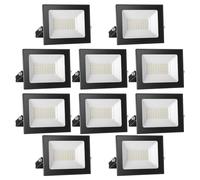 loyal Spot LED 12V DC, 30W Superlight LED Projecteur IP65 étanche, 3000K blanc chaud LED Lampes murales d'extérieur, 3000LM LED Projecteur Idéal pour jardin, cour, terrasse, garage,10-pièces