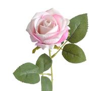 loyliawa Fleurs artificielles, plantes artificielles d'intérieur, branche de rose artificielle avec tige pour maison, fête de mariage, arrangement floral, décoration de jardin, accessoires photo, rose