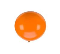 LP Divertissements Ballon Rond géant Orange Pastel 1m
