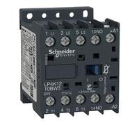 Lp4k1210bw3 Schneider - Contacteur Tripolaire - 3no - 12a - Bobine 24vcc Basse Consommation - Bornes à Vis