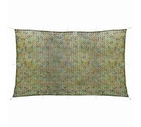 LPERTGFHU Filet de camouflage - 2 x 8 m - Protection visuelle - En tissu | Sac de rangement inclus, imperméable et résistant à la corrosion, protection UV