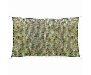 LPERTGFHU Filet de camouflage - 2 x 8 m - Protection visuelle - En tissu | Sac de rangement inclus, imperméable et résistant à la corrosion, protection UV