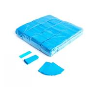 LPF LE PETIT FOURNISSEUR - Confettis Papier Rectangulaires - Ignifugés et 100% Recyclables - Grande Taille 55x17mm - Chute Lente - Mariage, Carnaval, Anniversaire, Soirée - Sac de 1kg (Bleu)