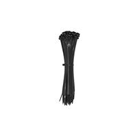 LPGLed | Attaches de câble 3x160mm - 100 pcs - Serre-câble, serre-câble - Ultra résistant, professionnel (Noir)