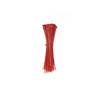 LPGLed | Attaches de câble 3x160mm - 100 pcs - Serre-câble, serre-câble - Ultra résistant, professionnel (Rouge)